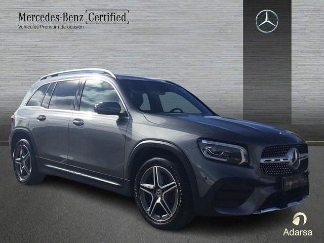 Usado Mercedes GLB200 150 CV (110 kW) 2022 Gris montaña SUV