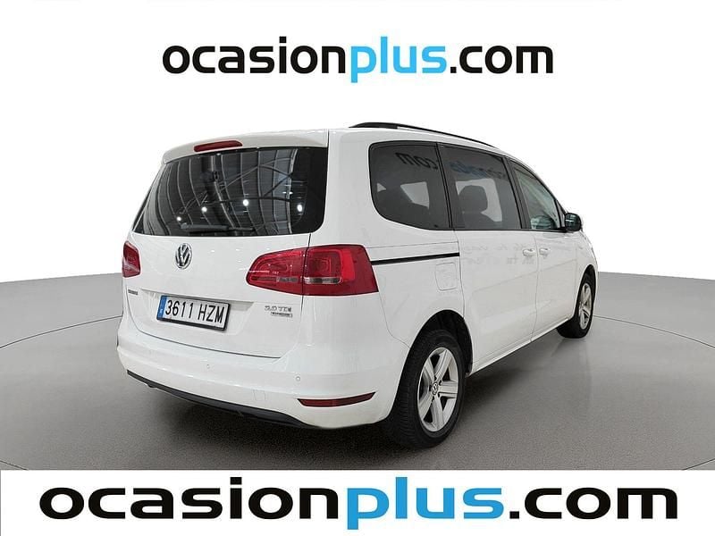 Usado VW Sharan Advance 140 CV (102 kW) 2014 Blanco Monovolumen