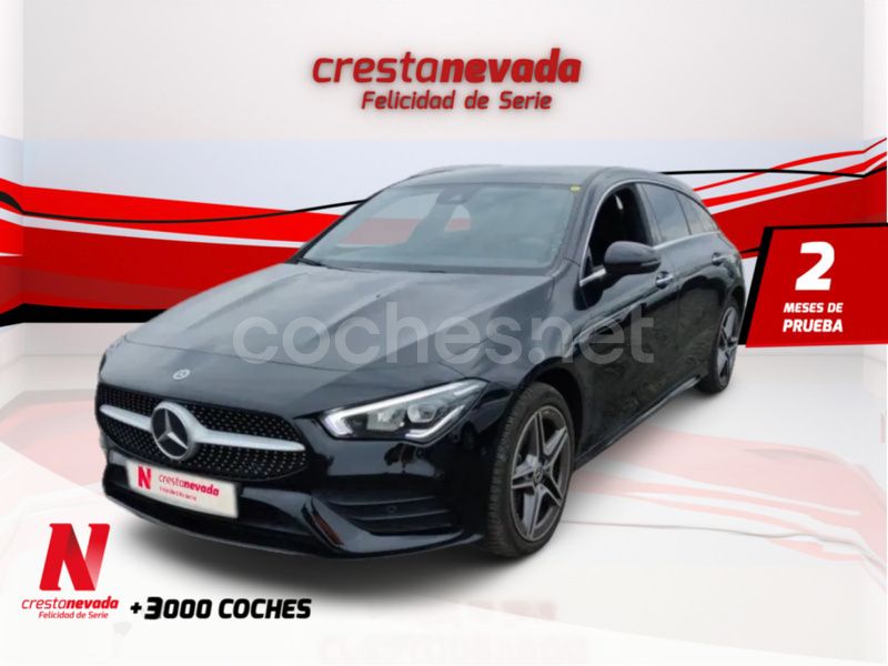 Negro Usado 2022 Mercedes CLA250e Berlina | 32.990 € (Precio justo) - Imagen 1/4