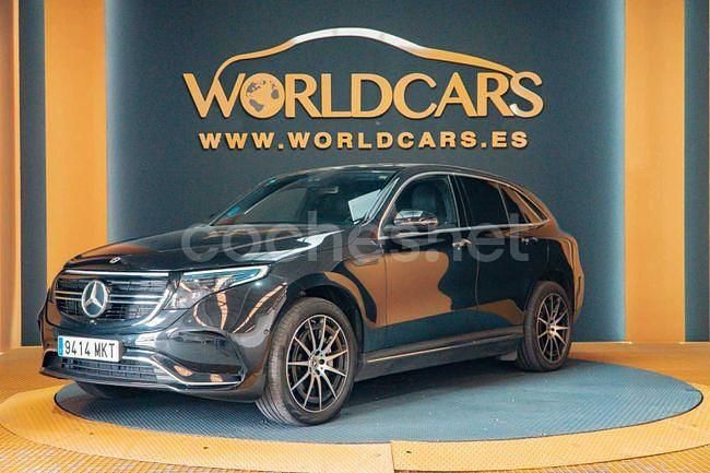 Negro Usado 2020 Mercedes EQC400 AMG line SUV | 35.525 € (Buen precio) - Imagen 1/4
