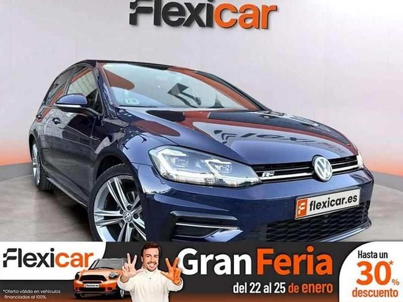 Azul Usado 2018 VW Golf VII Advance Familiar | 17.390 € (Precio justo) - Imagen 1/4