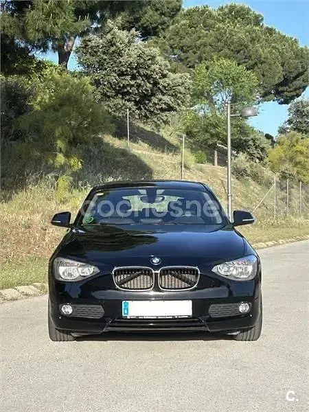 Usado BMW 116 136 CV (100 kW) 2013 Negro Utilitario