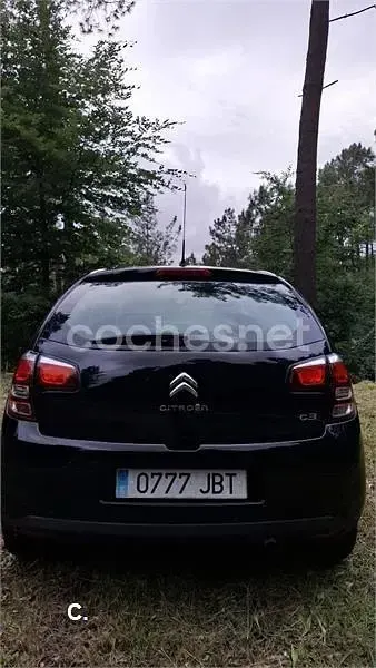Usado Citroën C3 PureTech 82 CV (60 kW) 2014 Negro Berlina