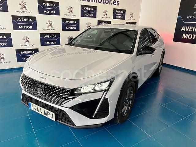 Blanco Usado 2024 Peugeot 408 Allure Berlina | 24.800 € (Precio justo) - Imagen 1/4