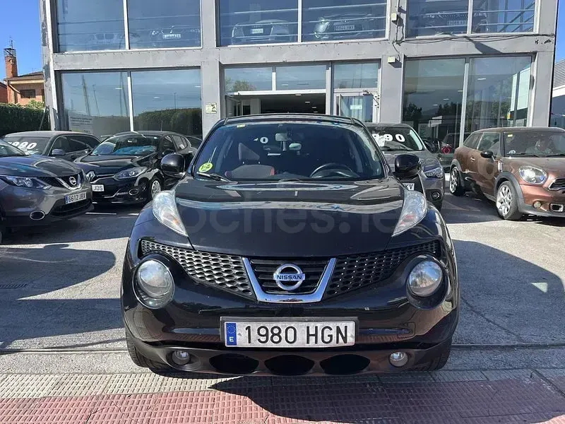 Usado Nissan Juke Acenta Connect 110 CV (80 kW) 2011 Negro SUV