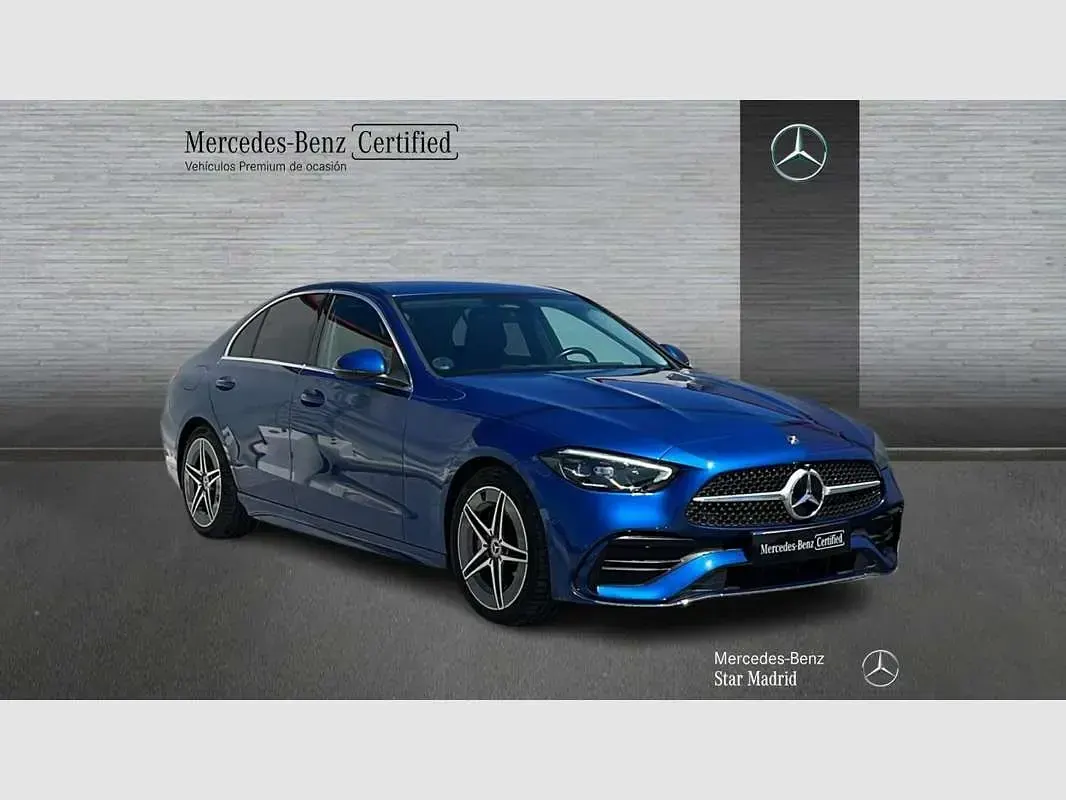Usado Mercedes C200 204 CV (150 kW) 2022 Azul Berlina