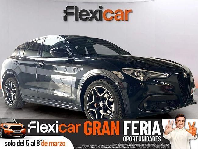 Usado Alfa Romeo Stelvio Ti 210 CV (154 kW) 2021 Negro SUV