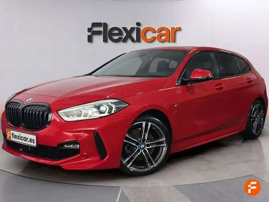 Usado BMW 116 116 CV (85 kW) 2021 Rojo Utilitario