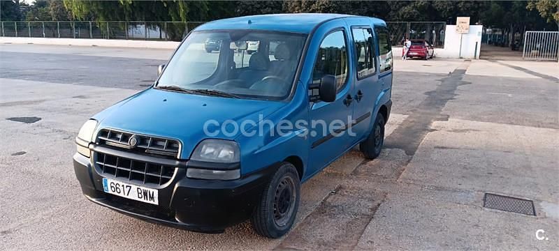 Azul Usado 2009 Fiat Doblò Monovolumen | 2500 € (Buen precio) - Imagen 1/4