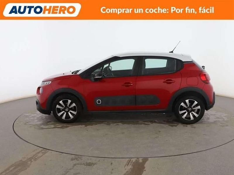 Usado Citroën C3 Feel 99 CV (72 kW) 2018 Rojo Utilitario