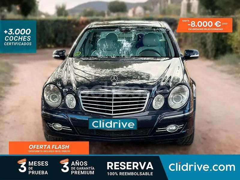 Azul Usado 2007 Mercedes E220 Berlina | 5990 € (Precio justo) - Imagen 1/3