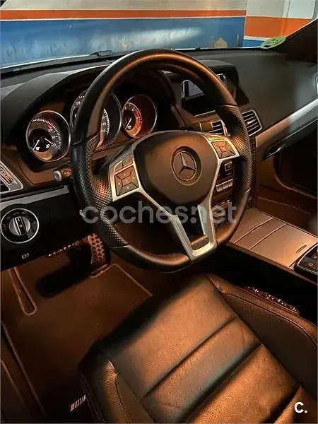 Usado Mercedes E350 252 CV (185 kW) 2013 Gris / plata Coupe