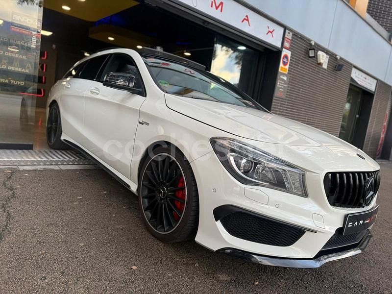 Blanco Usado 2016 Mercedes CLA45 AMG Shooting Brake Familiar | 31.990 € (Super precio) - Imagen 1/4