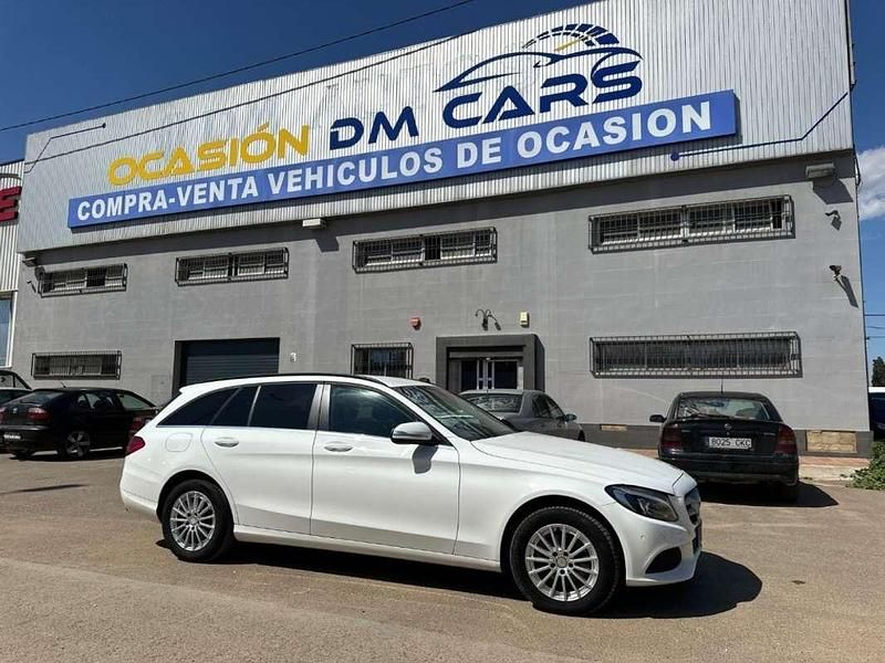 Blanco Usado 2015 Mercedes C180 Familiar | 13.990 € (Precio justo) - Imagen 1/4