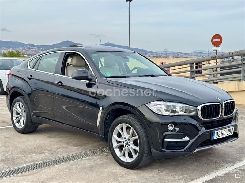 Negro Usado 2015 BMW X6 SUV | 28.500 € (Super precio) - Imagen 1/4