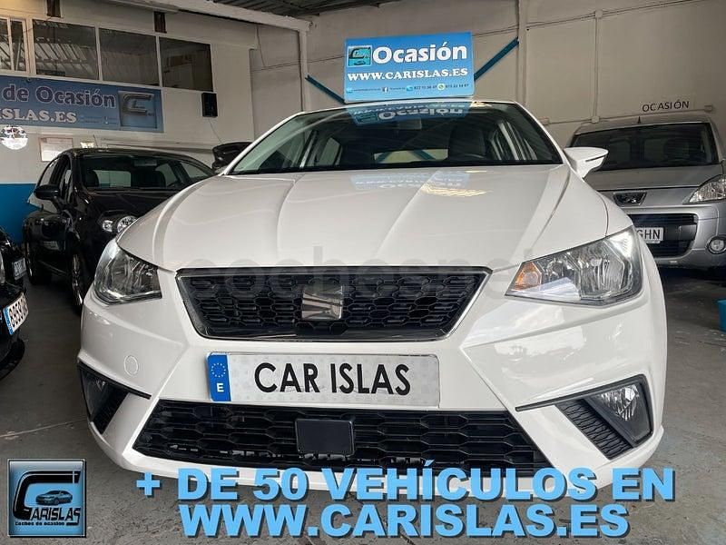 Usado Seat Ibiza Style 95 CV (69 kW) 2017 Blanco Berlina
