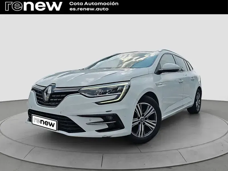 Usado Renault Mégane GrandTour Intens 115 CV (84 kW) 2021 Blanco Familiar