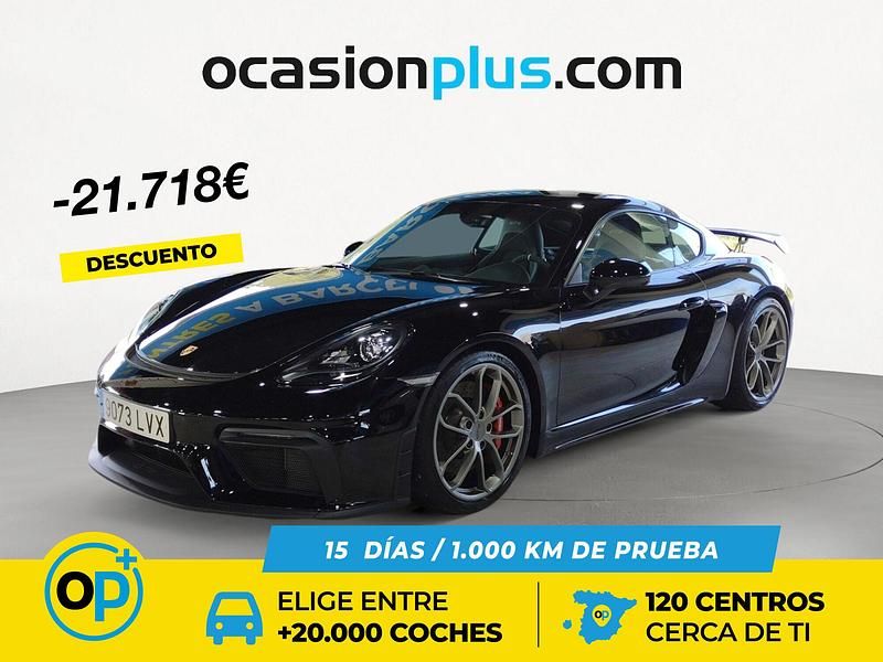 Usado Porsche Cayman GT4 420 CV (308 kW) 2022 Negro Coupe