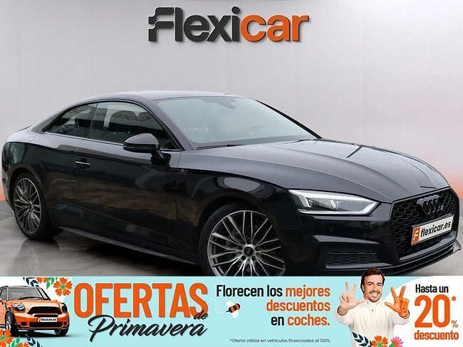 Usado Audi A5 S-Line 190 CV (139 kW) 2017 Negro Coupe