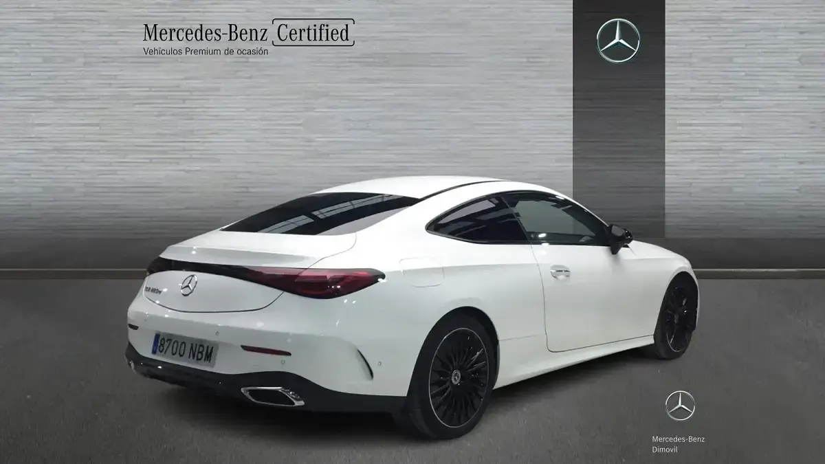 Usado Mercedes CLE220 197 CV (144 kW) 2024 Blanco polar Coupe