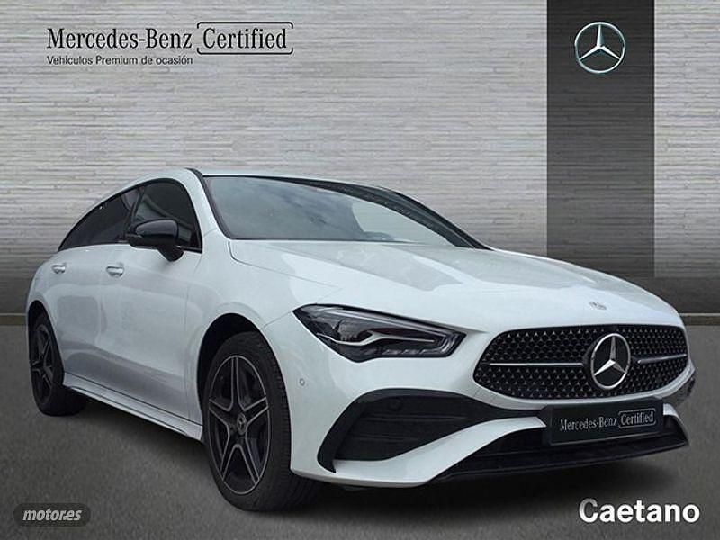 Usado Mercedes CLA250 AMG line 163 CV (119 kW) 2024 Blanco Berlina