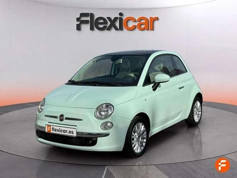 Usado Fiat 500 Lounge 69 CV (50 kW) 2015 Azul Utilitario