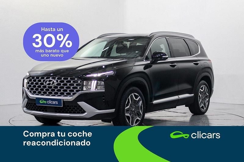 Gris Usado 2022 Hyundai Santa Fe SUV | 35.990 € (Precio justo) - Imagen 1/4