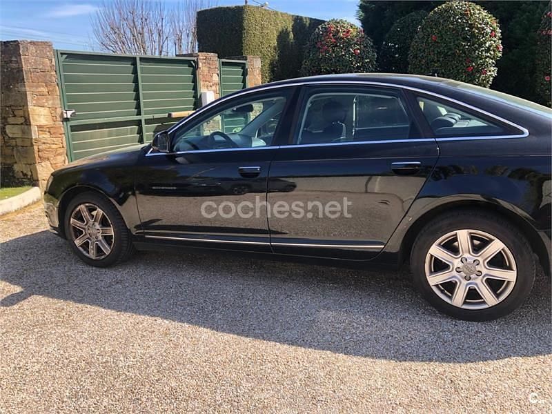 Usado Audi A6 170 CV (125 kW) 2010 Negro Berlina