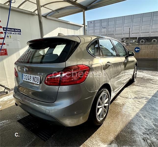 Beige Usado 2015 BMW 218 Familiar | 11.599 € (Precio justo) - Imagen 1/4