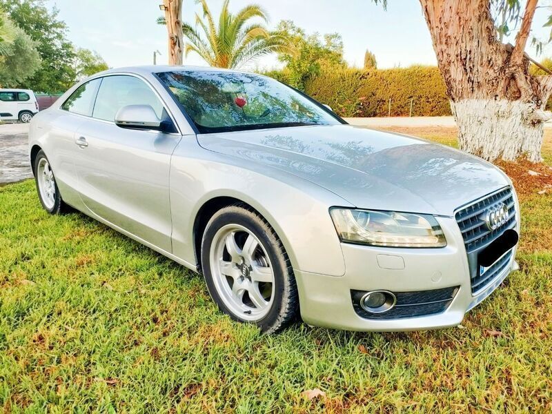 Usado Audi A5 190 CV (139 kW) 2009 Gris Coupe