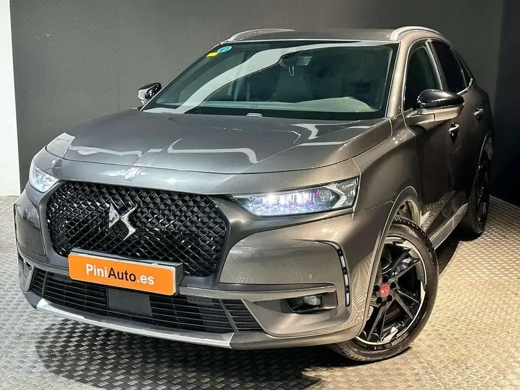 Usado DS Automobiles DS7 Crossback Performance 129 CV (94 kW) 2018 Gris SUV
