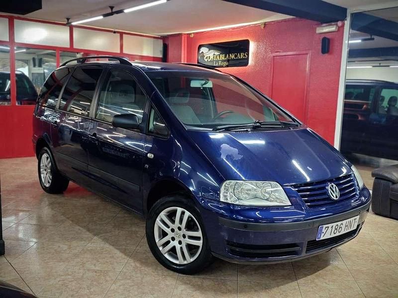 Azul Usado 2004 VW Sharan Comfortline Monovolumen | 4400 € - Imagen 1/4