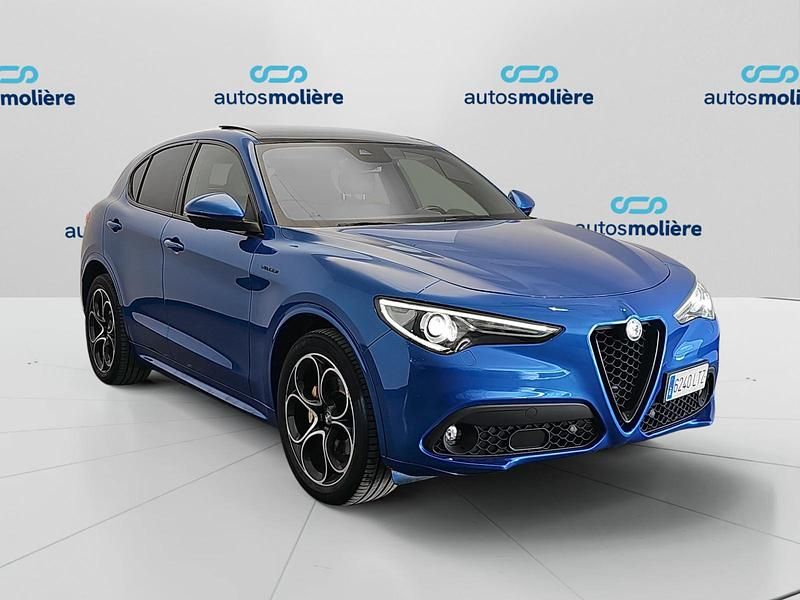 Usado Alfa Romeo Stelvio Veloce 211 CV (155 kW) 2021 Azul SUV