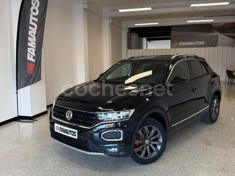 Negro Usado 2020 VW T-Roc Sportline SUV | 23.200 € (Un poco caro) - Imagen 1/4