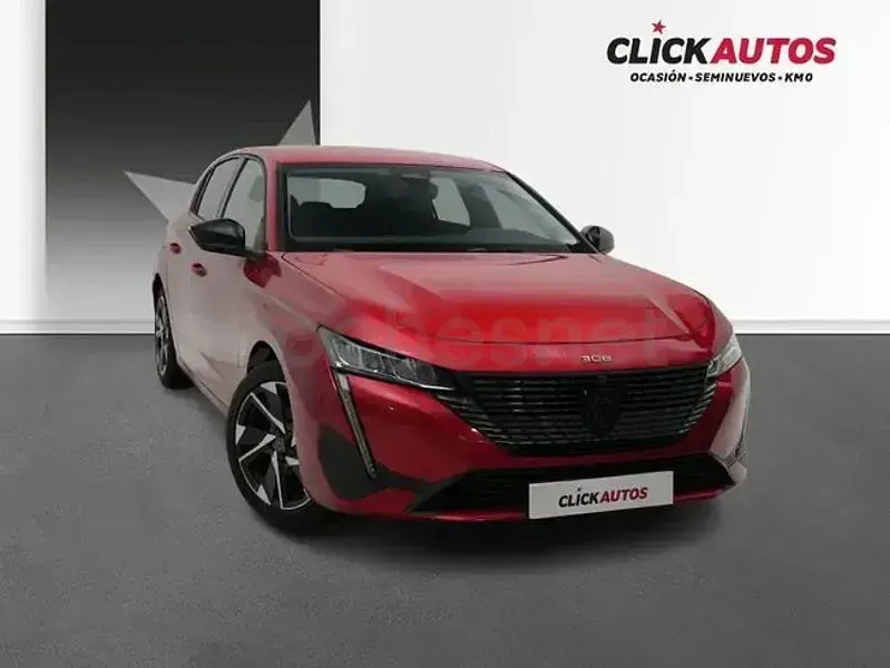 Usado Peugeot 308 Allure 130 CV (95 kW) 2024 Rojo Berlina