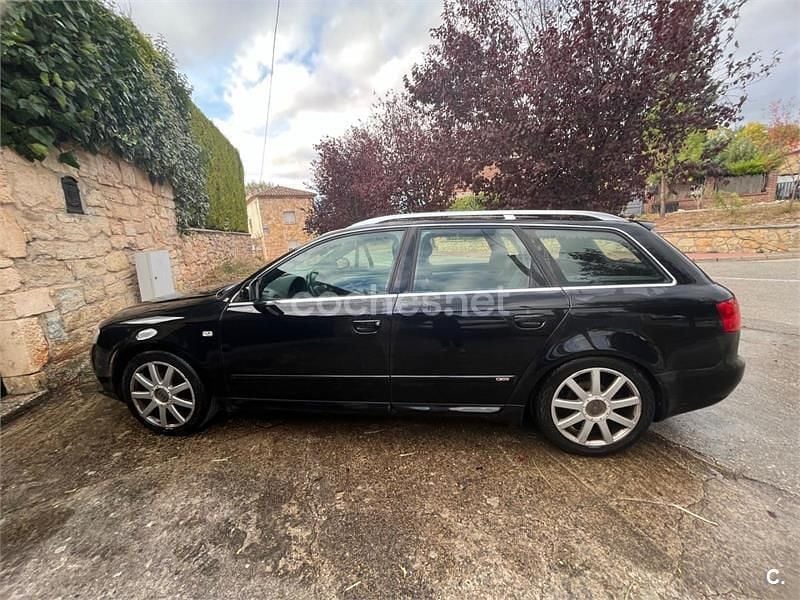Usado Audi A4 S-Line 140 CV (102 kW) 2008 Negro Familiar