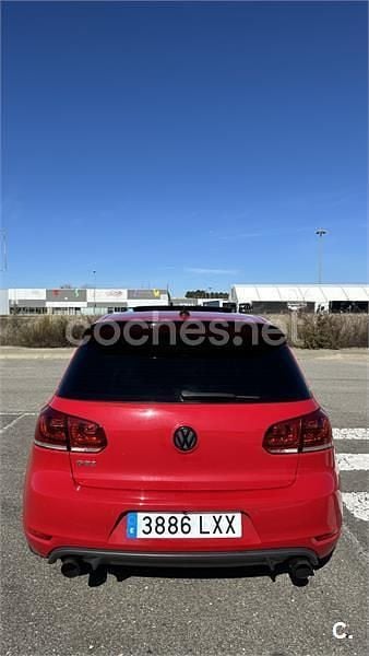 Usado VW Golf VI GTI 210 CV (154 kW) 2010 Rojo Utilitario