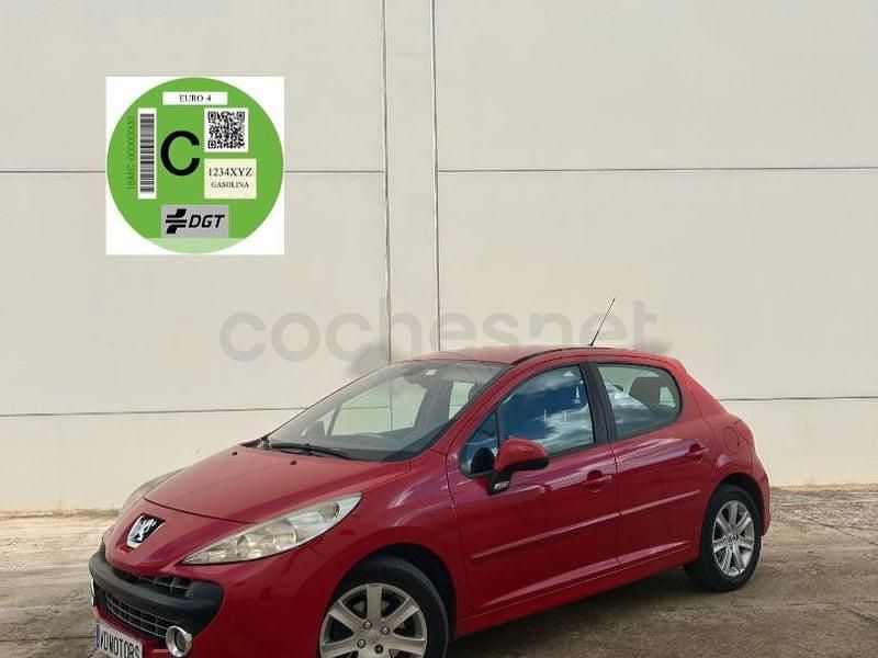 Usado Peugeot 207 Premium 120 CV (88 kW) 2007 Rojo Berlina