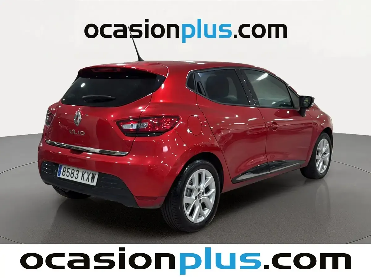 Usado Renault Clio LIMITED 90 CV (66 kW) 2019 Rojo Utilitario