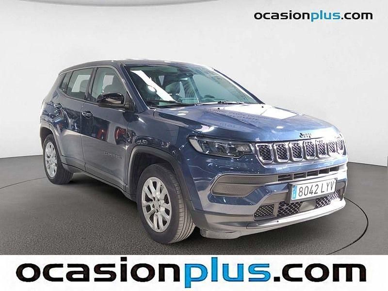 Usado Jeep Compass Longitude 131 CV (96 kW) 2022 Azul SUV