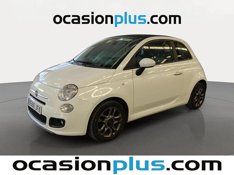 Blanco Usado 2015 Fiat 500C S Descapotable | 7289 € (Precio justo) - Imagen 1/4