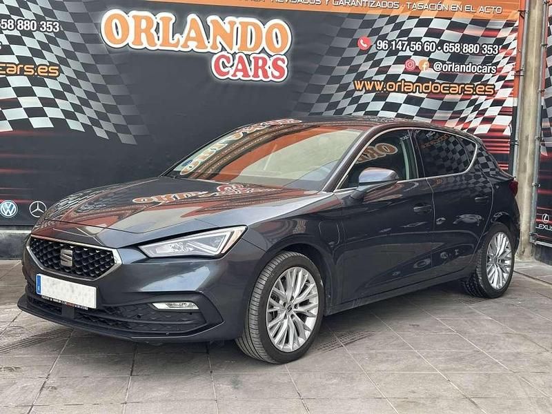Usado Seat Leon XCELLENCE 205 CV (150 kW) 2021 Gris Utilitario