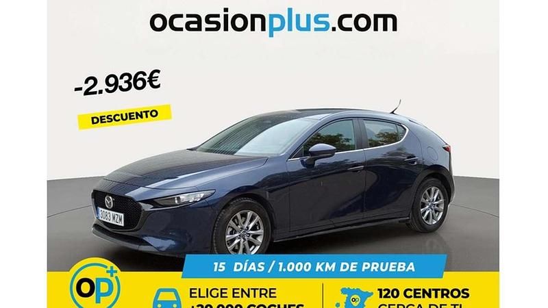 Usado Mazda 3 Prime-Line 140 CV (102 kW) 2025 Azul Utilitario