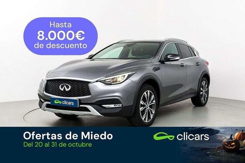 Gris Usado 2019 Infiniti QX30 Premium SUV | 19.490 € (Un poco caro) - Imagen 1/4