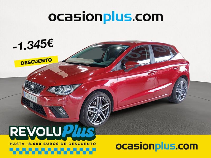 Rojo Usado 2019 Seat Ibiza Style Plus Berlina | 14.800 € (Caro) - Imagen 1/4