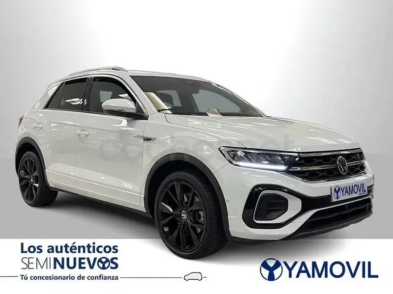 Usado VW T-Roc R-line 150 CV (110 kW) 2022 Blanco SUV