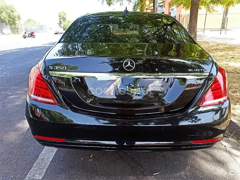 Usado Mercedes S350 258 CV (189 kW) 2015 Negro Berlina