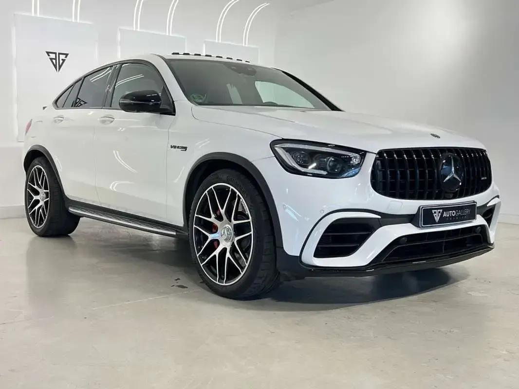 Usado Mercedes GLC63 AMG AMG 510 CV (375 kW) 2020 Blanco SUV