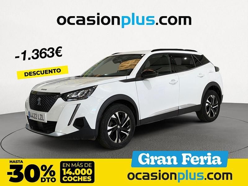 Blanco Usado 2022 Peugeot 2008 Allure SUV | 15.000 € (Precio justo) - Imagen 1/4