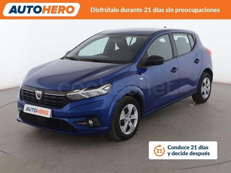 Usado Dacia Sandero Essentiel 91 CV (66 kW) 2021 Azul Utilitario